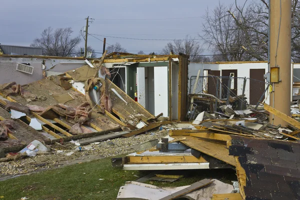 Danni della tempesta di tornado XII — Foto Stock