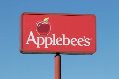 Frankfort - Ekim 2021: Applebee 'nin Mahalle Izgarası ve Bar Gündelik Restoranı. Applebee 's, Dine Mards Global' ın bir yan kuruluşu..