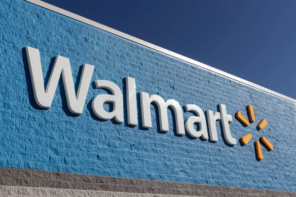 Frankfort Circa Ottobre 2021 Walmart Retail Location Walmart Presentato Suoi — Foto Stock