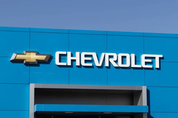 Indianapolis Cirka Oktober 2021 Chevrolet Bil Och Suv Dealership Chevy — Stockfoto