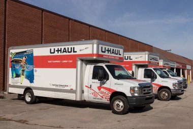 Peru - Kasım 2021: U-Haul Nakliye Aracı Kiralama Konumu. U-Haul taşınma ve depolama çözümleri sunuyor.