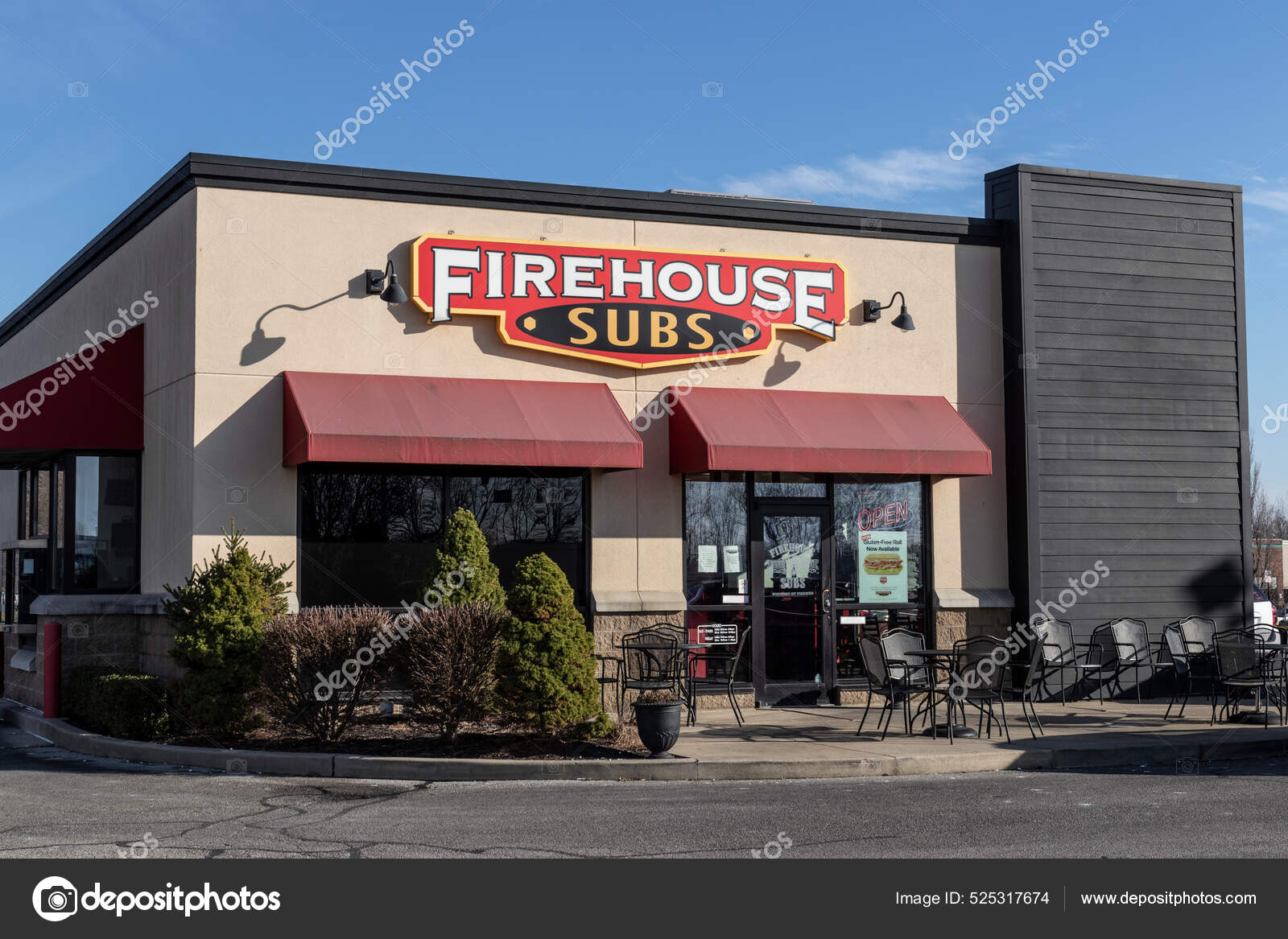 Greenfield Circa December 2020 Firehouse Subs Fast Casual