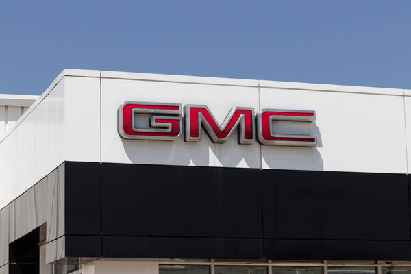 Lafayette - Circa April 2021: GMC and Buick Truck and SUV dealership. GMC and Buick are divisions of GM.