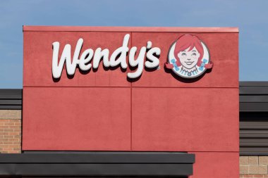 Indianapolis - Aralık 2020: Wendy 'nin Perakende Yeri. Wendy 's Uluslararası Fast Food Restoran Zinciri.
