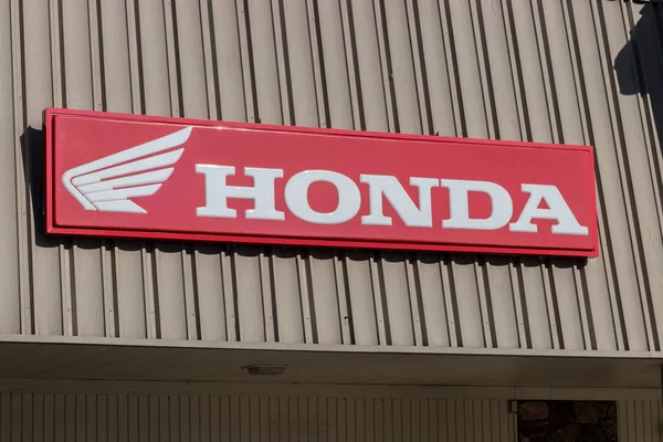 Wayne Kasım 2021 Honda Motosiklet Logosu Honda Japonya Daki Büyük — Stok fotoğraf