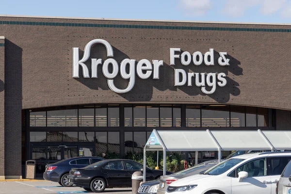 Wayne Circa Noviembre 2021 Kroger Supermarket Kroger Una Las Cadenas — Foto de Stock