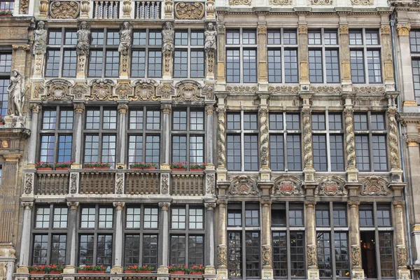 Brussels Circa May 2010 Grand Place Brussels Grote Markt Facade — 스톡 사진