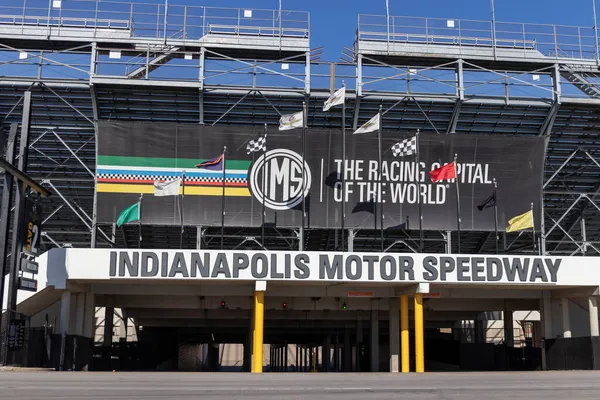 Indianapolis Около Ноября 2021 Года Indianapolis Motor Speedway Gate Two — стоковое фото