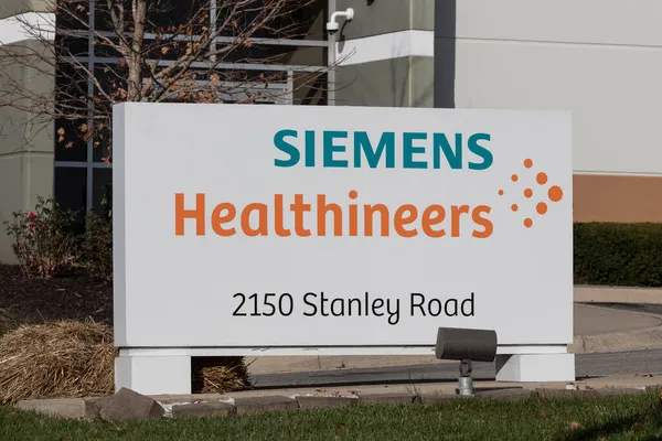 Plainfield Circa Noviembre 2021 Siemens Healthineers Healthcare Diagnostics Location Siemens —  Fotos de Stock