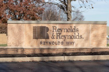 Dayton - Kasım 2021: Reynolds ve Reynolds şirket karargahı. Reynolds ve Reynolds otomotiv telematik sistemlerinin geliştirilmesine yardım ettiler..