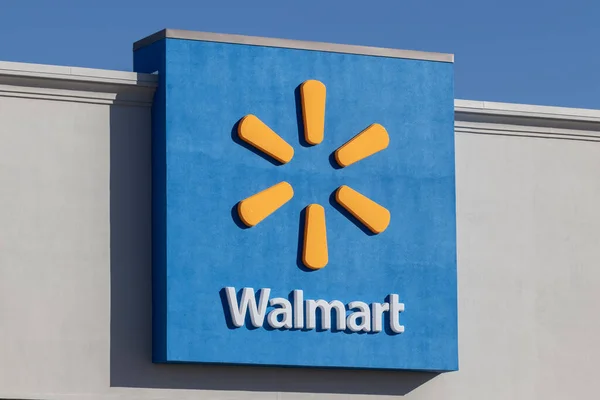 Dayton November 2021 Standort Walmart Einzelhandel Walmart Stellte Sein Veterans — Stockfoto