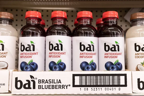 Indianapolis Circa December 2021 Bai Antioxidant Infusiedrankdisplay Bai Beverages Een — Stockfoto