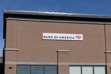 Batı Chester - Aralık 2021: Bank of America yatırım bankası ve kredi şubesi. Bank of America, BofA veya BAC olarak da bilinir..