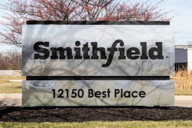 Cincinnati - Aralık 2021: Smithfield Biyoloji Tesisi. Smithfield gıda üretiminin yanı sıra, kalp cerrahisinde, diyaliz prosedürlerinde ve diğer tıbbi uygulamalarda kullanılan ürünler üretiyor.. 