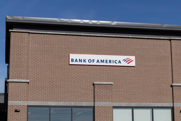 West Chester Circa Diciembre 2021 Bank America Investment Bank Loan — Foto de Stock