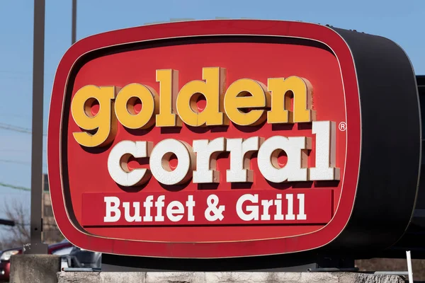 Fairfield Circa Diciembre 2021 Golden Corral Buffet Grill Golden Corral — Foto de Stock
