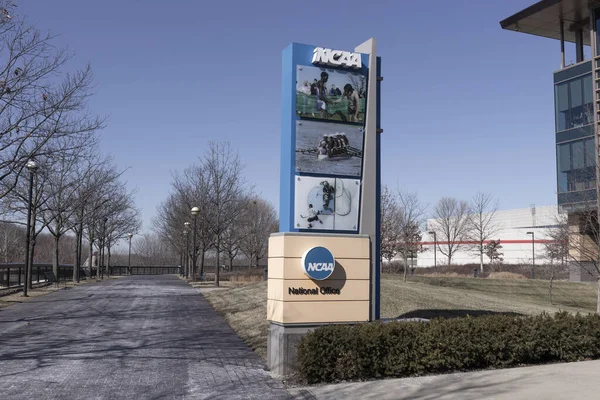 Indianapolis Cirka Februari 2022 Ncaa National Headquarters National Collegiate Athletic — Stockfoto