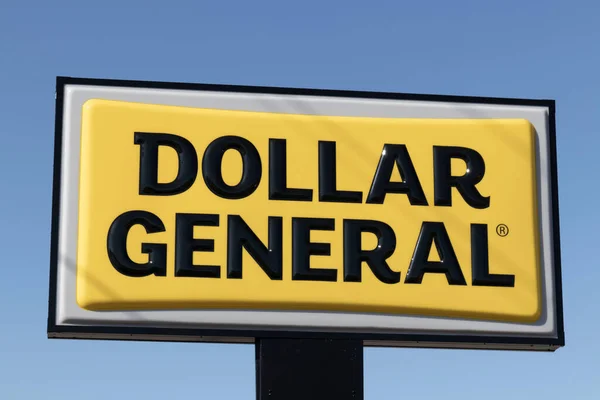 Florencie Circa Únor 2022 Dollar General Retail Location Dollar General — Stock fotografie