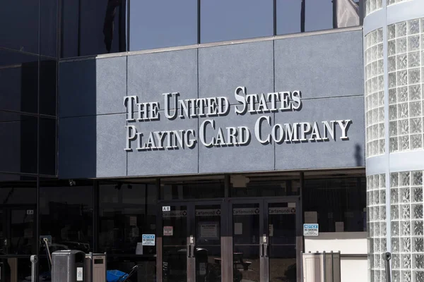 Erlanger Circa Febrero 2022 Sede United States Playing Card Company — Foto de Stock