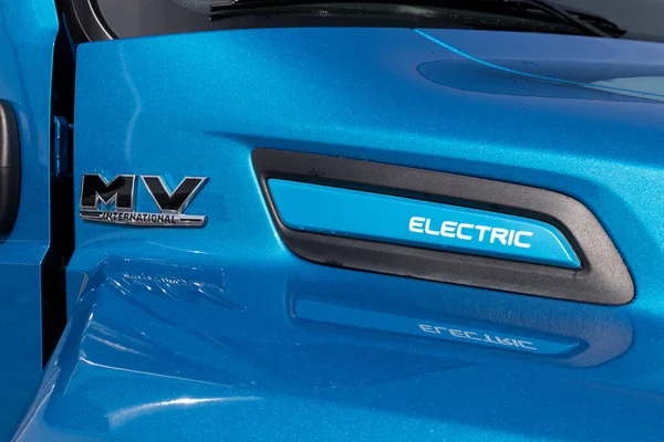 Indianapolis Circa Březen 2022 Navistar International Emv Electric Series Semi — Stock fotografie