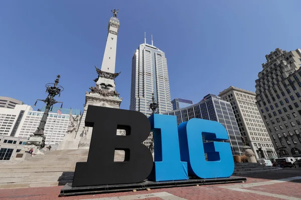 Indianapolis Circa March 2022 Big Ten Conference Logo Also Stylized — Stock Photo, Image