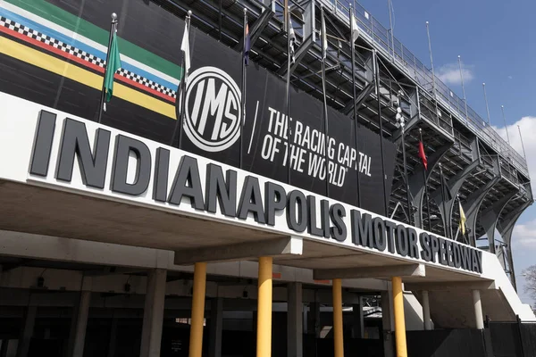 Indianápolis Circa Marzo 2022 Indianápolis Motor Speedway Gate Two Entrance — Foto de Stock