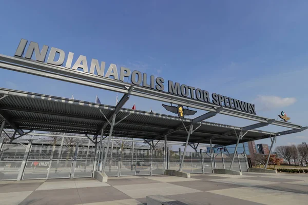 Indianapolis Circa March 2022 Indianapolis Motor Speedway Gate One Entrance — Stock Photo, Image