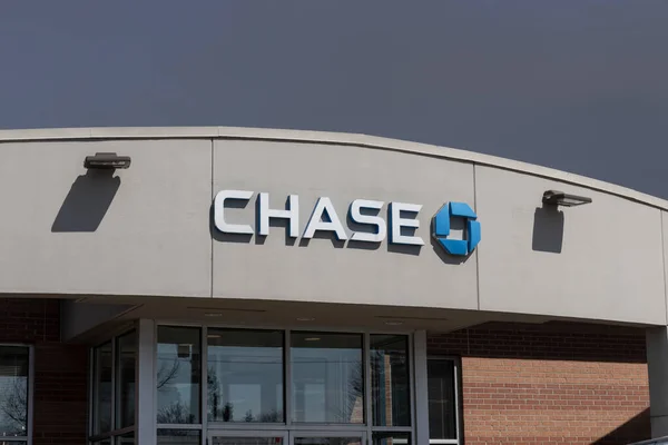 Brownsburg Circa March 2022 Chase Bank Retail Location Chase Consumer — Stock Photo, Image