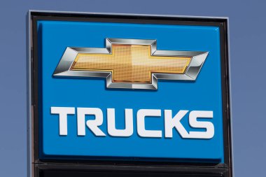 Lafayette - Mart 2022: Chevrolet Truck satıcısı. Chevy kamyonları güvenilirlikleri, kullanışlılıkları ve gösterişli tasarımlarıyla tanınırlar..