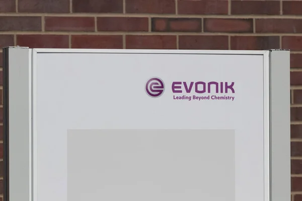 Lafayette Близько Березня 2022 Підписання Evonik Industries Копіювальним Простором Evonik — стокове фото