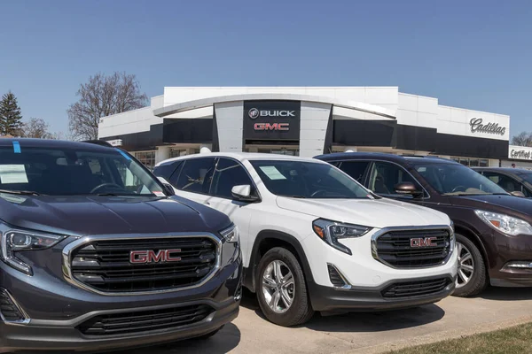 Lafayette Circa Březen 2022 Gmc Buick Dealership Nabízí Ojetá Již — Stock fotografie