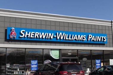 Crestwood - Mart 2022: Sherwin-Williams perakende boya ve kaplama mağazası. Sherwin Williams NYSE 'de SHW olarak listelenmiş..