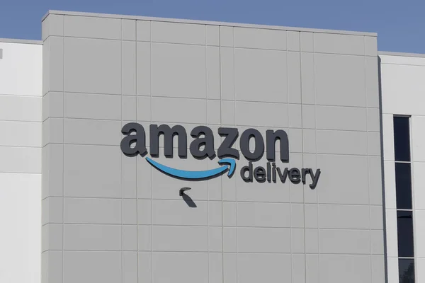 Cicero März 2022 Amazon Delivery Center Amazon Com Ist Der — Stockfoto