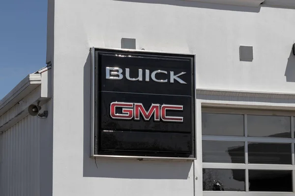 Richmond Cirka April 2022 Gmc Lastbil Och Suv Återförsäljare Gmc — Stockfoto