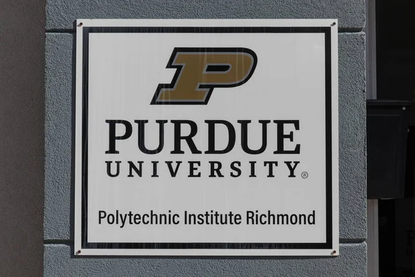 Richmond Circa Abril 2022 Purdue Polytechnic Richmond Campus Purdue Polytechnic — Foto de Stock