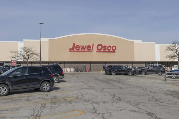 Chicago Circa Abril 2022 Jewel Osco Grocery Store Jewel Osco —  Fotos de Stock