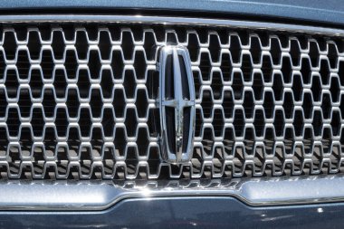 Fishers - Circa May 2022: Lincoln auto and SUV logo. Lincoln is the luxury vehicle division of Ford Motor Company.