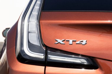 Kokomo - Circa May 2022: Cadillac XT4 display. Cadillac is the luxury division of General Motors.