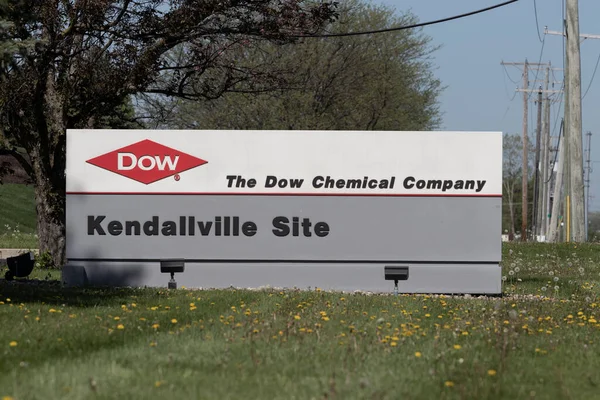 Kendallville Περίπου Μάιος 2022 Dow Χημική Μονάδα Παραγωγής Dow Είναι — Φωτογραφία Αρχείου