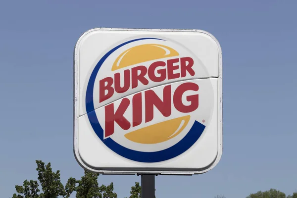 Kendallville Circa Mayo 2022 Burger King Restaurante Comida Rápida Burger — Foto de Stock