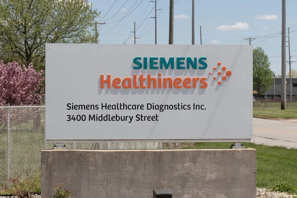 Elkhart Circa May 2022 Siemens Healthineers Healthcare Diagnostics Location Siemens — Foto de Stock