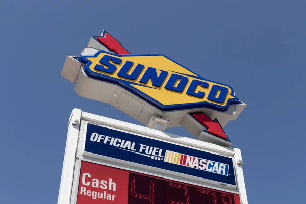 Kendallville Circa May 2022 Sunoco Retail Gas Station Sunoco Official — Stockfoto