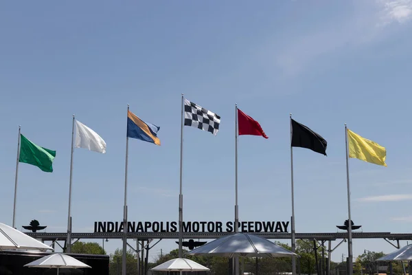 Indianapolis Május Körül 2022 Hét Zászlók Racing Néz Indianapolis Motor — Stock Fotó