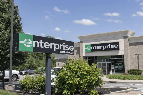 Cincinnati - Circa May 2022: Enterprise Rent-A-Car Rental Location. Enterprise Rent-A-Car is the largest rental car company in the US.