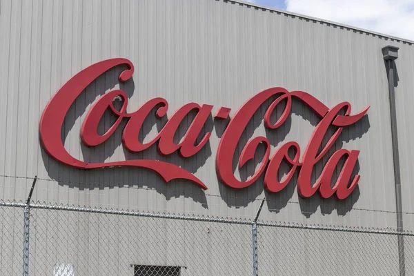 Cincinnati Około Maja 2022 Coca Cola Roślin Coca Cola Produkuje — Zdjęcie stockowe