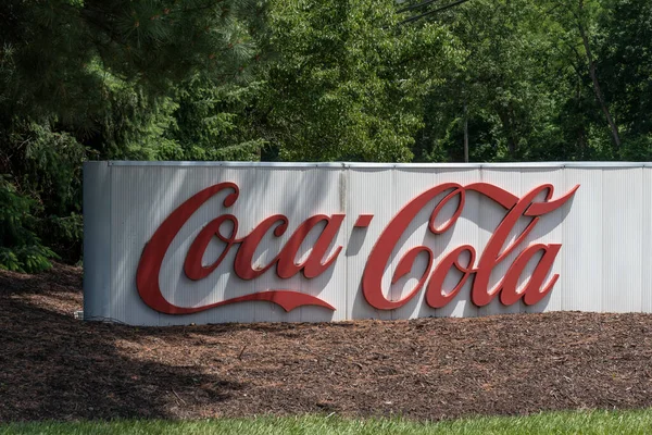 Cincinnati Około Maja 2022 Coca Cola Roślin Coca Cola Produkuje — Zdjęcie stockowe