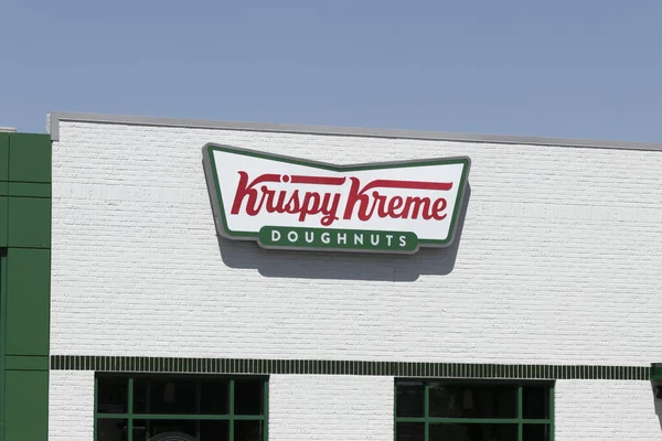 Indianapolis Circa Juni 2022 Krispy Kreme Donutwinkel Krispy Kreme Heeft — Stockfoto