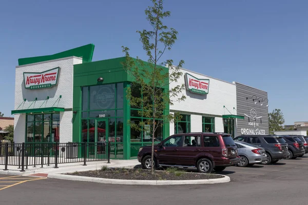 Indianapolis Vers Juin 2022 Krispy Kreme Boutique Beignets Krispy Kreme — Photo