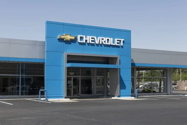 Marion Około Czerwca 2022 Chevrolet Car Suv Dealership Chevy Jest — Zdjęcie stockowe