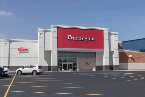 Kokomo Sekitar Juni 2022 Burlington Department Store Burlington Adalah Perusahaan — Stok Foto